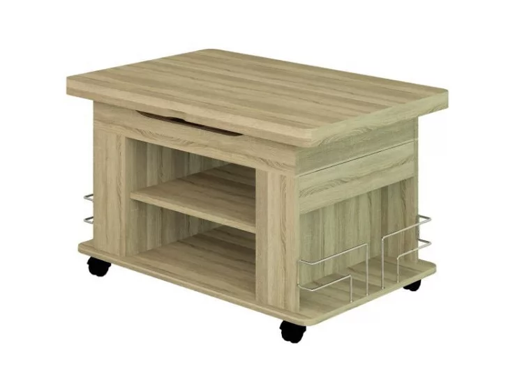 Журнальный стол-трансформер Агат 23 Дуб Сонома_0