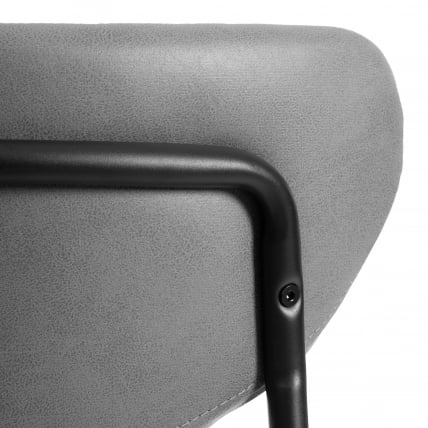 Кресло SLIM иск. замша, Grey (Cерый)_10