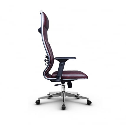 Кресло руководителя Metta L 1m 44M/4D Комплект 3 Бордовое_2