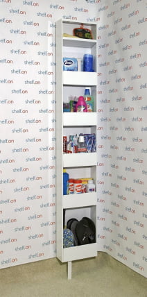 Поворотный зеркальный шкаф Lupo Белый_4