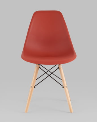 Стул Eames Style DSW терракотовый 4 шт. комплект (разборный каркас)_1