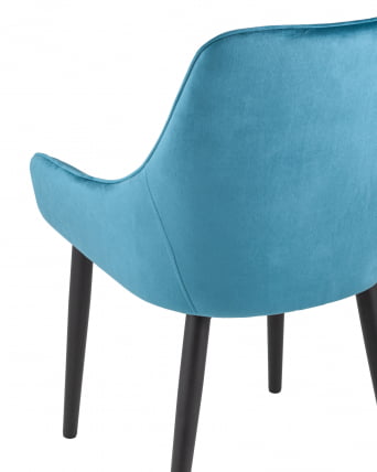 Стул Диана NEW велюр Темно-бирюзовый_6
