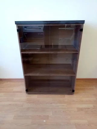 Шкаф со стеклянными дверьми и топом TMC 85.2 (Дуб Каньон)_6