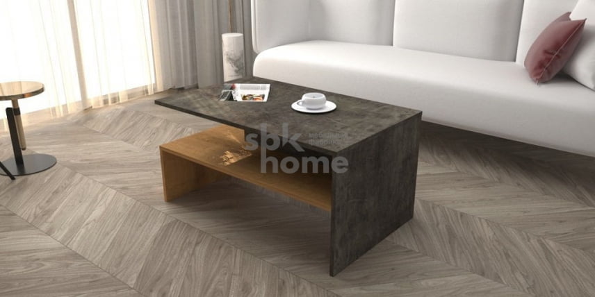 Стол журнальный №1, Честер (900*550*450) Риббек Натуральный, 60507 _1