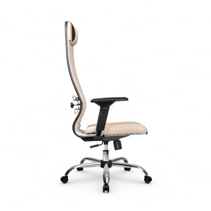 Кресло руководителя Мetta L 1m 38K2/4D Infinity Easy Clean (MPES) Комплект 7 Молочное_2