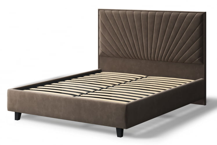 Кровать Леона, 2000 x 1200 мм, коричневый_1