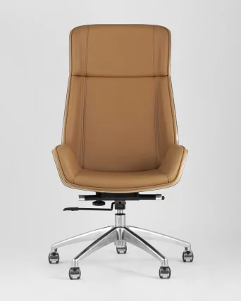 Кресло руководителя ТопЧаирс Cровн Коричневое / TopChairs Crown_2