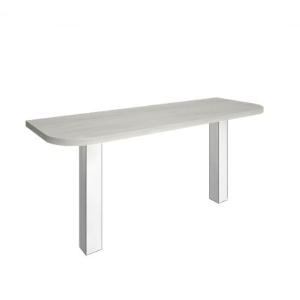 Элемент стола переговоров без опор YALTA LT-SPO Снежная Патина_0