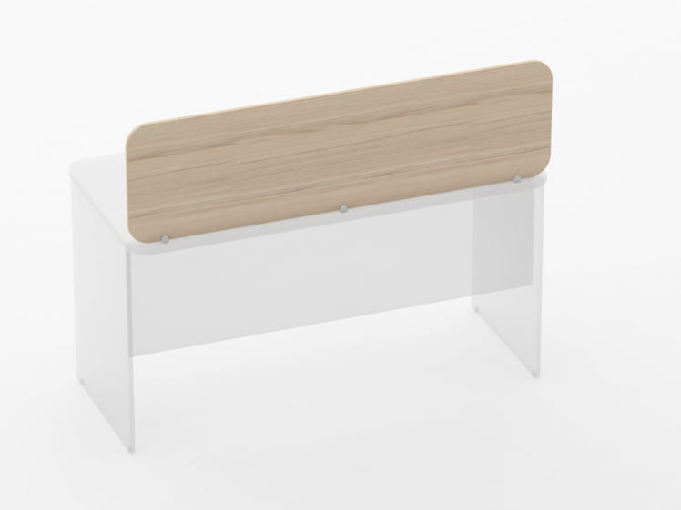 Экран разделительный прямой Glassy 5.14.14 Венге_1