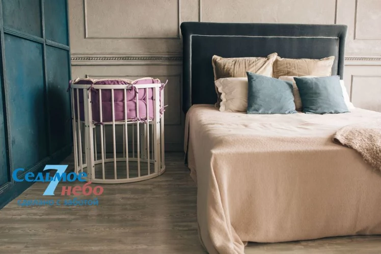 Кровать-трансформер 6-в-1 Merry Happy 01 Белая_16