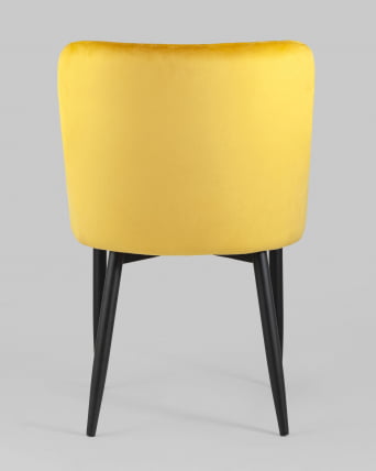 Стул мягкий Ститч велюр  (Оранжевый)_4