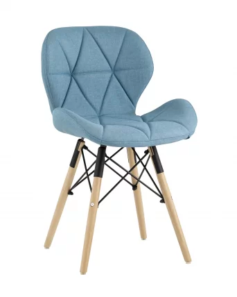 Стул Бон рогожка Голубой_0