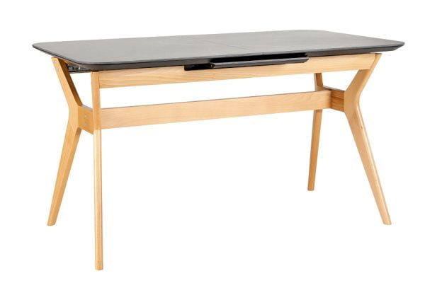 Стол раздвижной Нарвик Ceramic 140-180 Automatic Natur/Dark marble_6