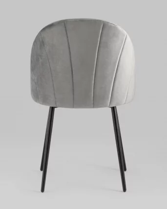 Стул Логан велюр Серый_4