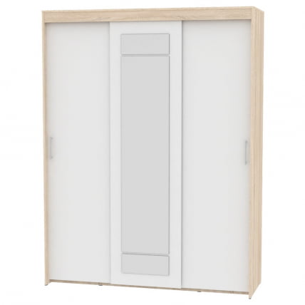 Шкаф-купе T-3-230х175х60-M(ДСС-Белый-11)_0