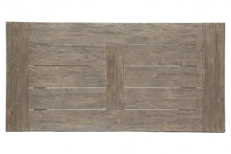 Стол обеденный Secret De Maison Kalido дерево тик, 200х100х78см, серый/натуральный_2