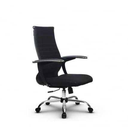 Кресло офисное МЕТТА B 2b 19/U158, Основание 17833 Комплект 2 Черное_1