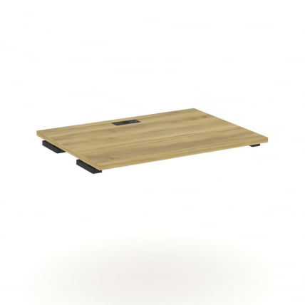 Стол-приставка к двум опорным тумбам/шкафам CONCEPT CN.OSPR-005 Дуб Винченцо Черный_0