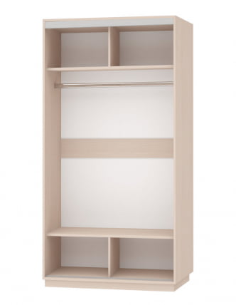 Шкаф-купе двухдверный Экспресс Хит Экспенс Дуб молочный_1