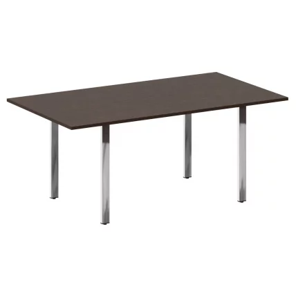 Стол переговорный METAL SYSTEM DIRECT БП.ПРГ-180 Венге Цаво_0