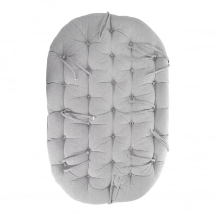 Диван MAMASAN/МАМАСАН 23/02 W /с подушкой/ 169х102х80 см, Honey (мед), матрац 182х119 см, ткань серо-бежевая 3М 16/2_13