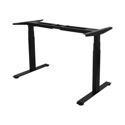 Подстолье для стола с электроприводом и регулировкой высоты 2 мотора, память 4 уровня высоты, черный_6