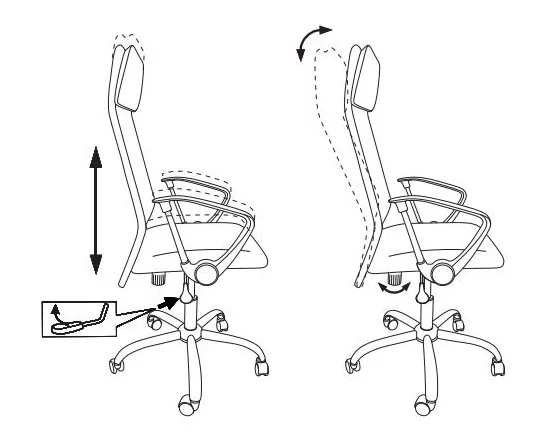 Кресло руководителя Бюрократ KB-6N Черный_5