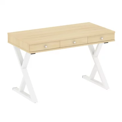 Стол письменный HOME OFFICE VR.SP-1-118.M Акация Лорка/Белый металл_0