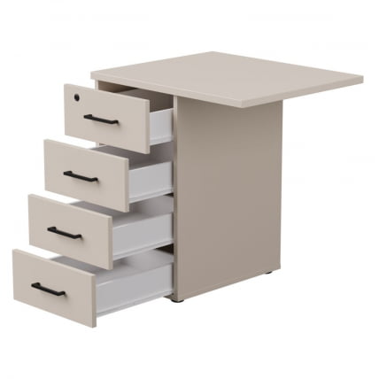 Тумба приставная с топом Everprof EVO 254Т2203 Кашемир_1