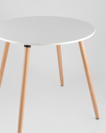 Стол Осло Роунд ВТ Белый / Oslo Round WT_5