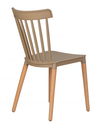 Стул обеденный ДОБРИН ТХЕО ножки светлый бук бежевый ГР-03 / DOBRIN THEO GR-03_3