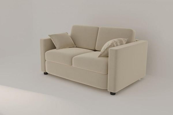 Диван прямой Уппла (Berhouse) Цвет фасада: Серый велюр; Тип: Прямой; Материал фасада: Металл/Велюр_2