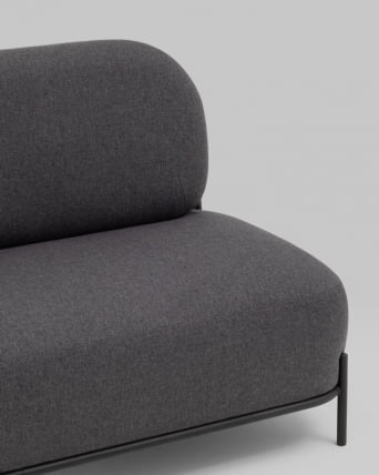 Диван Стоун рогожка Темно-серый_3