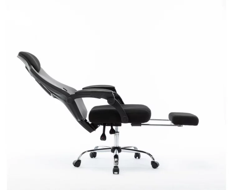 Кресло офисное H-051 black frame_8