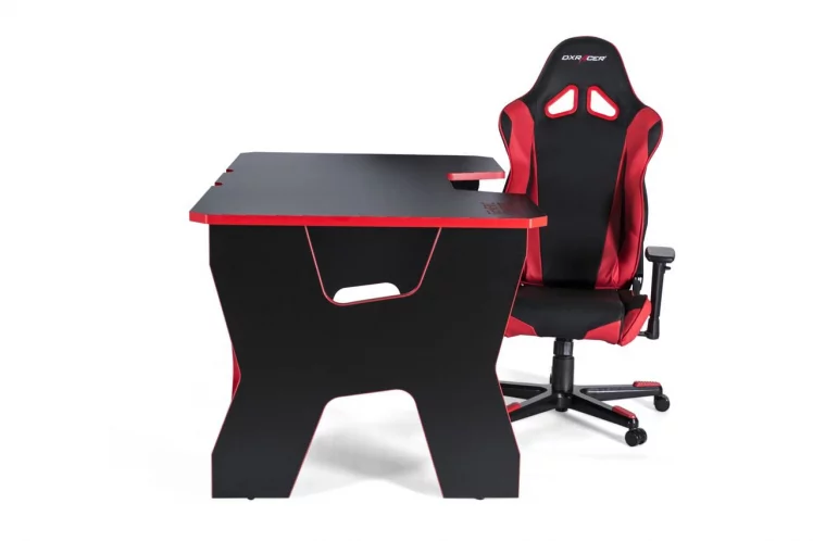 Стол геймерский Generic Comfort Gamer2/N/R Красный Черный_6