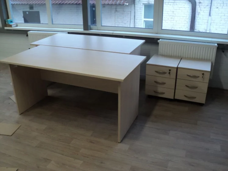 Тумба 3 ящика с замком Альфа 63.47Р Дуб кобург_2