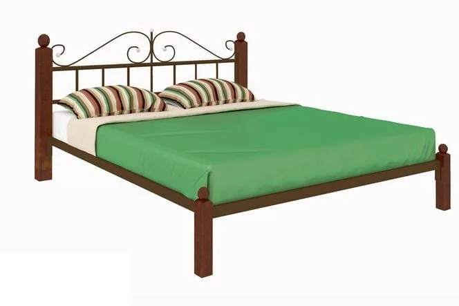 Кровать Диана Lux 1800х2000 Коричневая_0