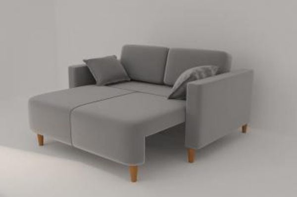 Диван прямой Ультра (Berhouse) Цвет фасада: Серый велюр; Тип: Прямой; Материал фасада: Металл/Велюр_4