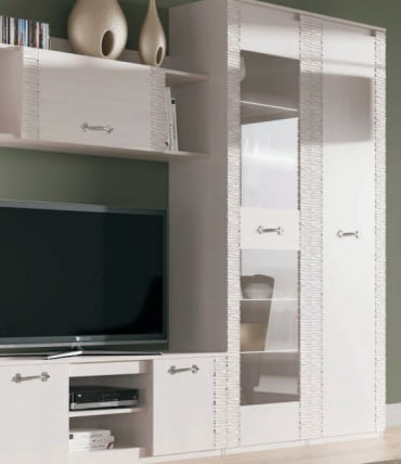 Шкаф однодверный Элана Бодега белая_2