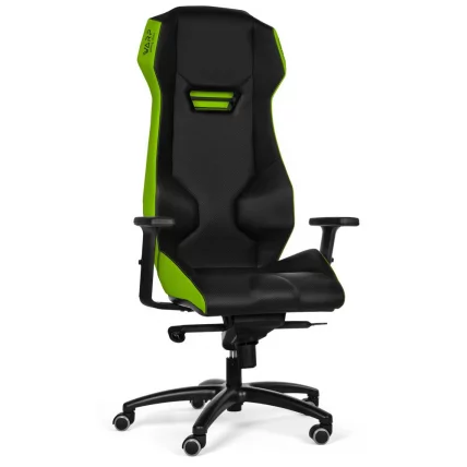 Геймерское кресло WARP Ze Зеленый/черный_1