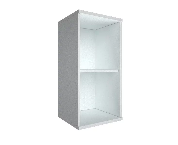 Стеллаж низкий узкий Riva А.СУ-3 Белый_0