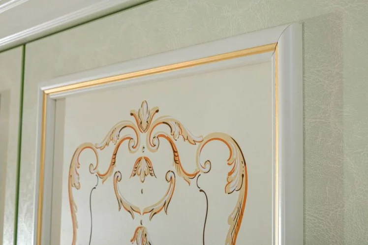 Комплект мебели для детской Луиза №2 Алебастр Шампань_5