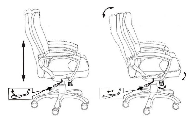 Кресло руководителя Бюрократ CH-868N Fabric серый Alfa 44_4