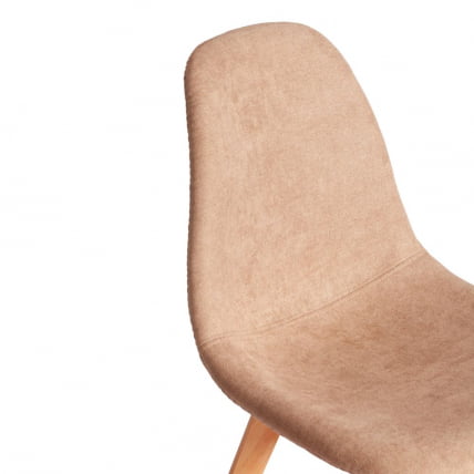 Стул CИНДЙ СОФТ (мод. C1021Ф1-1) фактурный велюр/дерево бук, 55 х 48 х 83 см, Бежевый ЛЙ1701-4 / натуральный / CINDY SOFT (mod. C1021F1-1) LY1701-4_6