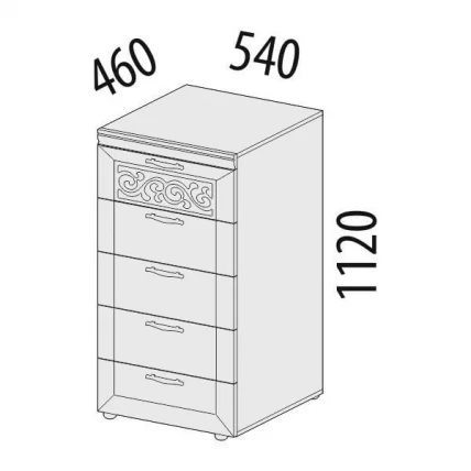 Комод Тиффани 93.19_1