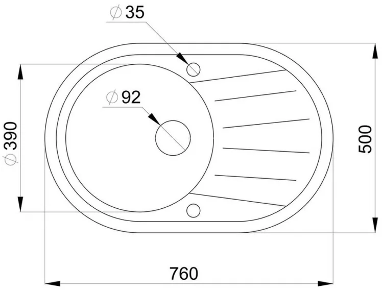 Кухонная мойка СТАНДЭРТ 7601 Классик / STANDART_2