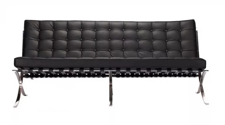 Диван трехместный Everprof Barcelona - 3 экокожа Черный_1