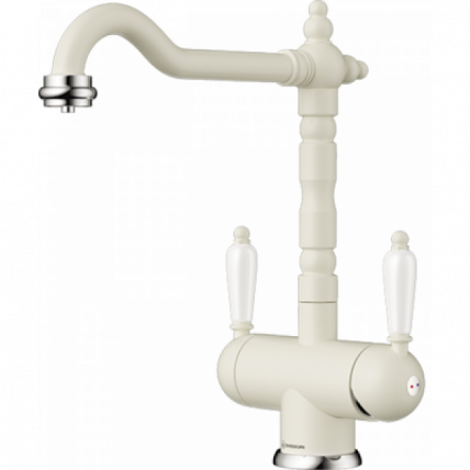 Смеситель Омоикири Амагасаки-Па Латунь/Гранит/Пастила / Omoikiri Amagasaki-Pa_0