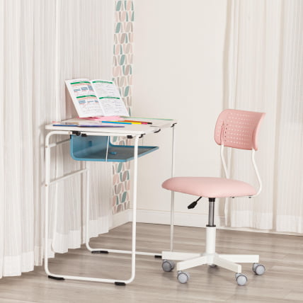 Кресло компьютерное детское Funny ткань, розовый_10