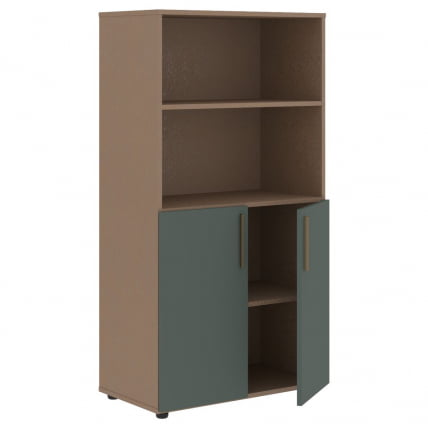 Шкаф с 1 комплектом глухих малых дверей VELION VMCS 80.5 Нефрит Кобра_1